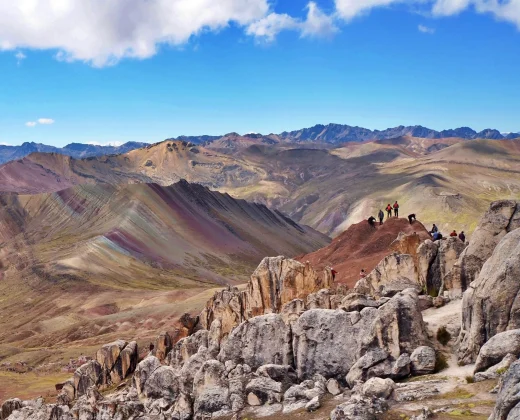 PALCOYO TOUR FULL DAY FROM CUSCO: Three Rainbow Mountains, Almost No Hiking