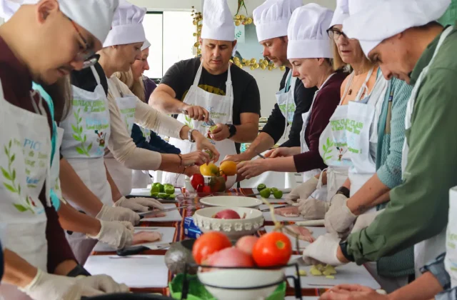 cooking team